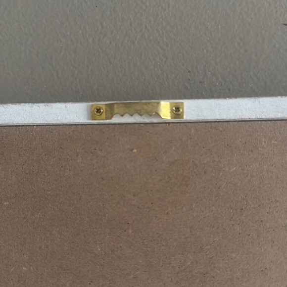 NEW Framed “Gather” Home Decor Wall Sign Plaid & Gold Wooden Fall Style Accent - Picture 5 of 5